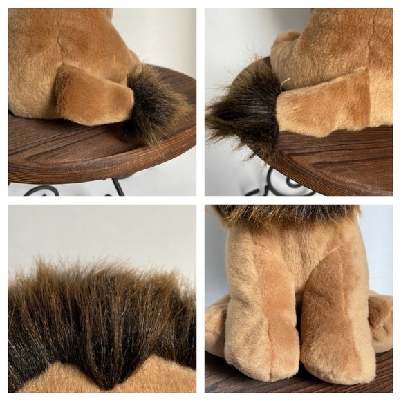 Ty Original Beanie Babies Cecil the Lion Plush Stuffed Animal VelveTy No Tags A - Picture 5 of 16